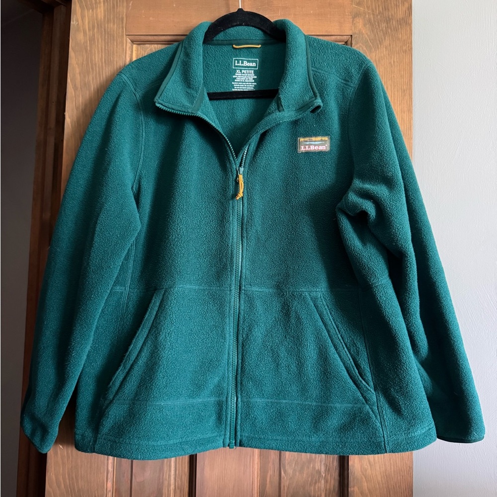 L.L.Bean Zip Up Fleece Jacket